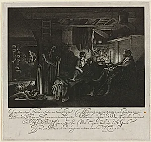 Jupiter and Mercury in the House of Philemon and Baucis