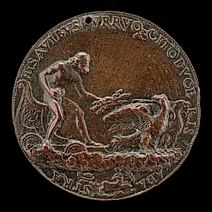 Jupiter in a Car Drawn by Eagles [reverse]