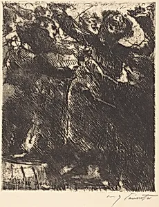 Kapuzinerpredigt—"Hetzt sich lieber herum mit der Dirn'" (The Capuchin's Sermon—"He Prefers to Run Around with a Girl")