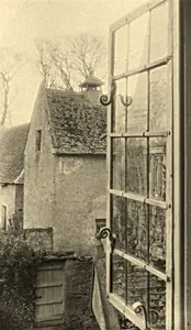 Kelmscott Manor, Thro' a Window in the Tapestry Room