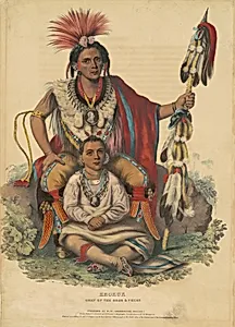 Keokuk, Chief of the Sacs and Foxes