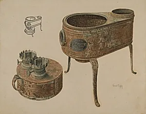 Kerosene Lamp Heater