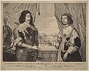 King Louis XIII of France and Anne of Austria