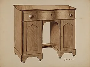 Knee-hole Desk