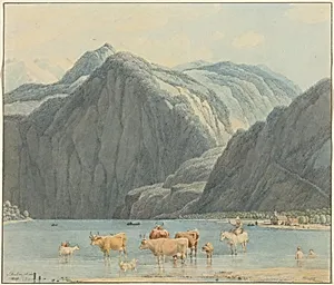 Königsee with the Cliffs of St. Bartholomëe