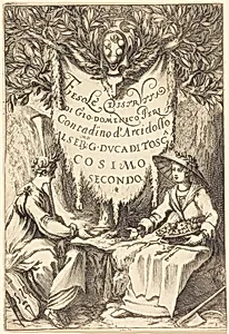 La belle jardinière by Jacques Callot