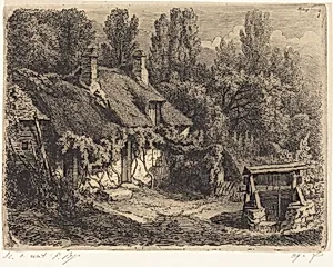La chaumière au puits (Cottage with Well)