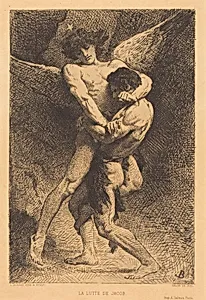 La Lutte de Jacob (Jacob Wrestling with the Angel)