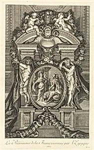La Prééminence de la France reconnue par l'Espagne 1662 (The Preeminance of France Recognized by Spain 1662) [pl. 17]