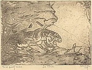 La Proie (The Prey) by Orovida Camille Pissarro