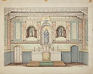 La Purisima Mission - Restored in 1941