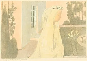 La vie devient précieuse, discrète by Maurice Denis, Ambroise Vollard (publisher),  Auguste Clot (technician)
