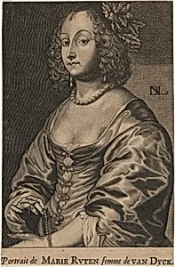 Lady Mary Ruthven, Wife of A. Van Dyck