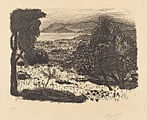 Landscape from the South of France (Paysage du Midi) by Pierre Bonnard