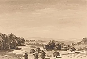 Landscape near Meersburg