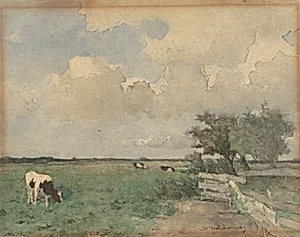 Landscape with a Cow