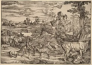 Landscape with a Milkmaid