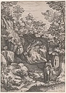Landscape with a Penitent Magdalene