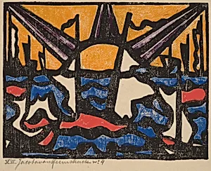 Landscape with a Sun