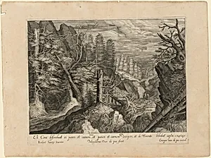 Landscape with Mountains, a River, and Elijah and the Raven