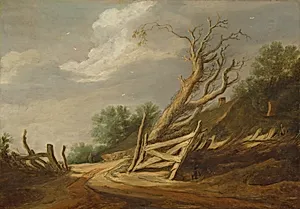 Landscape with Open Gate