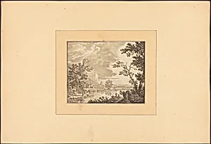 Landscape with River and Town