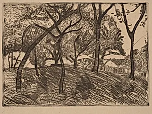 Landscape with Trees