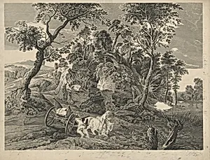 Landscape with Wagon