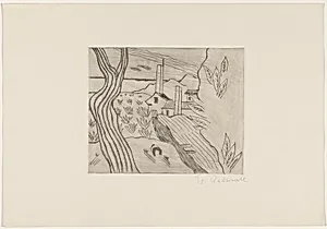 Landschaft mit Fabrik [Landscape with Factory]