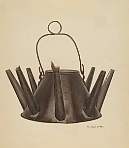 Lard Oil Lamp