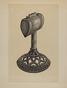 Lard Oil Lamp