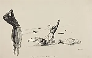 L'attaque d'une "place forte" anglaise by Jean-Louis Forain