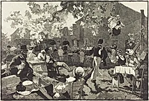 Le Cabaret du Coq de Bruyère au Bois de Meudon