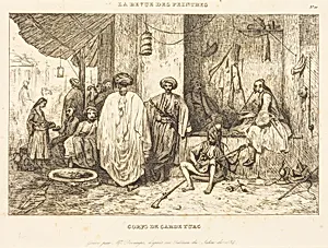 Le Corps de Garde by Alexandre-Gabriel Decamps
