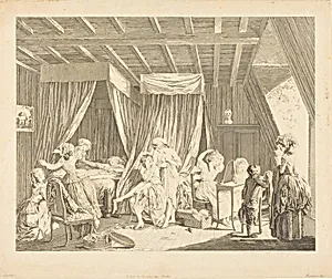 Le lever des ouvrieres en modes