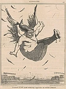 Le nouvel Icare ... by Honoré Daumier
