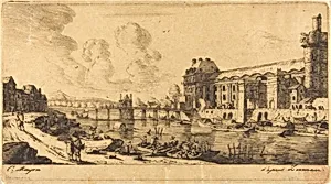 Le Pavillion de Mlle. et une partie du Louvre