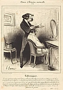 Le Perroquet by Honoré Daumier