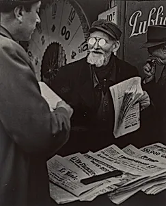 Le vendeur de journaux (Newspaper Vendor)