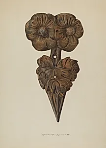 Leaf Finial
