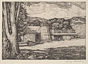 Leaning Silo