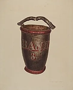 Leather Water Bucket