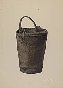 Leather Water Bucket