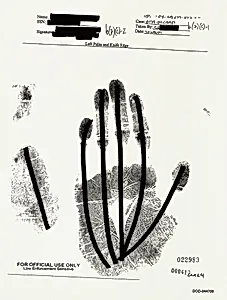 Left Palm and Knife Edge 000417