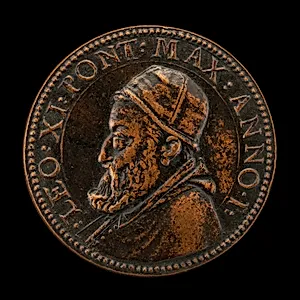 Leo XI (Alessandro Ottaviano de' Medici, 1535-1605), Pope 1605 [obverse]