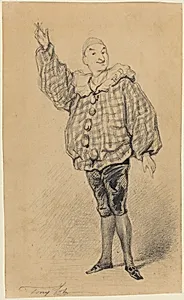 Lepeintre Ainé in the Role of Paillasse
