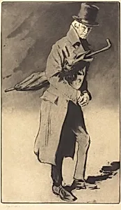 Lerand in the Role of Rodin in "The Wandering Jew"