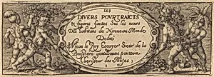 Les divers pourtraicts et figures I (Title Page)