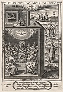 Les Festes du mois de Juin (June: The Pentecost)