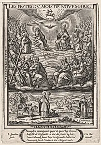 Les Festes du mois de November (November: All Saints)